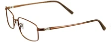 EASYTWIST ET891 Eyeglasses Eye Glasses 010 SATIN MEDIUM COPPER BROWN Authentic N