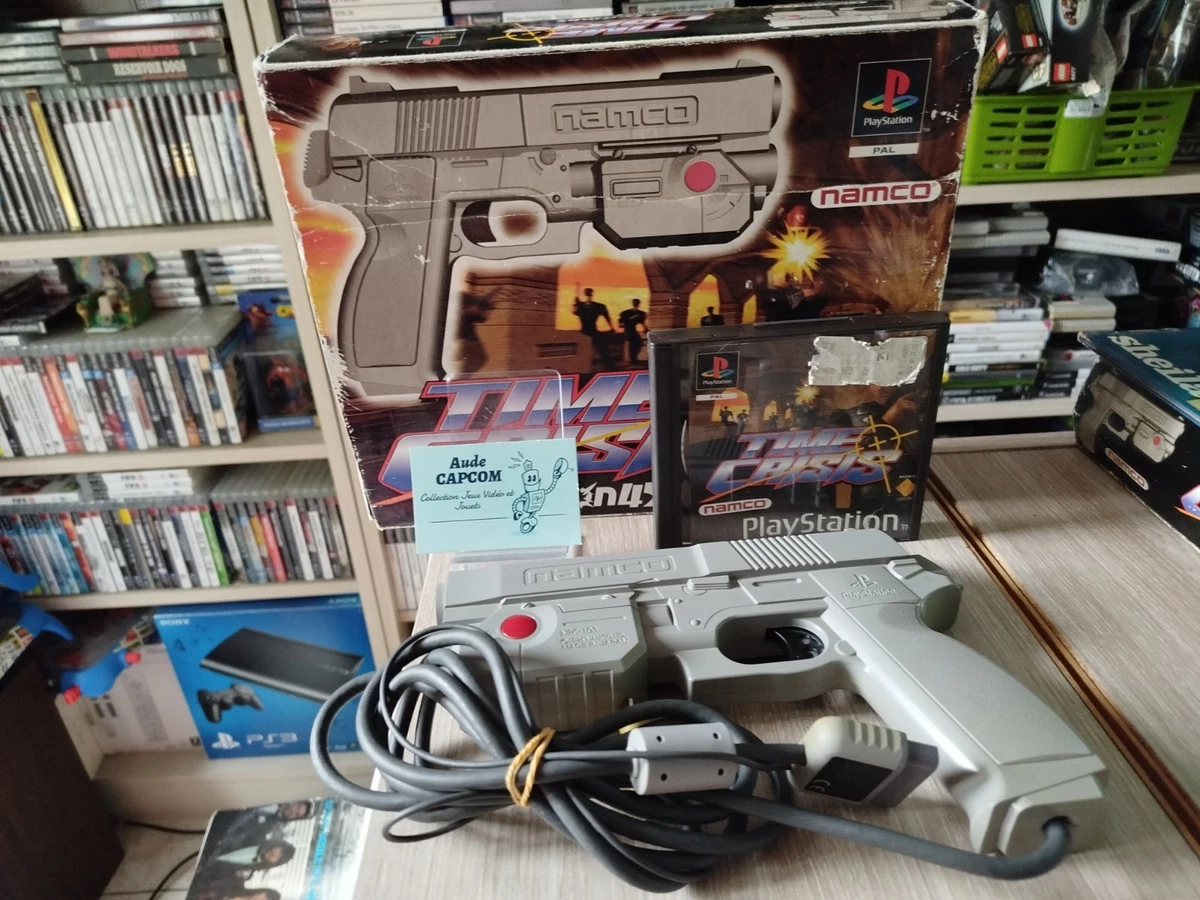 Jeu Playstation 1 Time crisis project titan jeu, g-con45 officiel