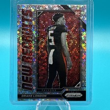 2022 Panini Prizm - New Recruits Drake London #NR-4 No Huddle Prizm (RC)