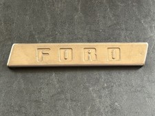 1948 1949 1950 Ford Truck F100 Hood Emblem Trim Driver Side W Mount Plate Studs