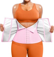 Waist Trainer for Women - Lower Belly Trimmer Corset Tummy Wrap Workout Belt