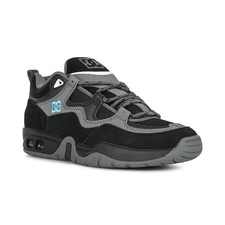 Image of DC Truth Skate Shoes - Black/Grey/Blue