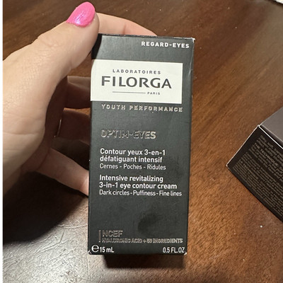 Filorga Optim-Eyes Eye Contour Cream Hyaluronic Acid 15ml Dark Circles Puffiness