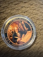 New For 2026  Signing The Declaration Of Independence  1776-2026 Collectible Coin