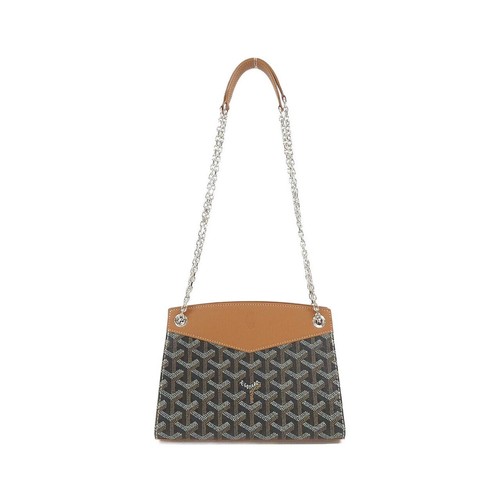 Authentic Goyard Luette Structured Mini Shoulder Bag #270-004-334-9774