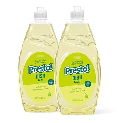 #ad #ad Amazon Brand – Dish Soap Lemon Scent 30 Fl Oz Pack of 2 $20.20