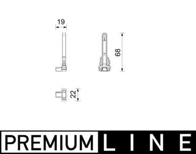 MAHLE Interior Temperature Sensor For BMW CITROEN C4 MINI PEUGEOT 97-22 6445YY