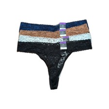 Inc International Concepts Women's Lace Thong Panties XXL - 4 Pack 1005
