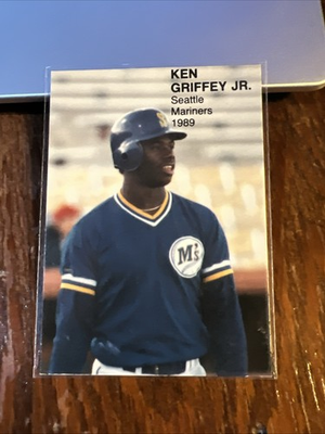 #ad Ken Griffey Jr Seattle Mariners 1989 Rookie Fever Series I #6 Oddball NM MT $3.59