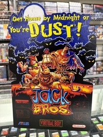 Jack Bros Virtual Boy Countertop Standee 13 Inches Tall