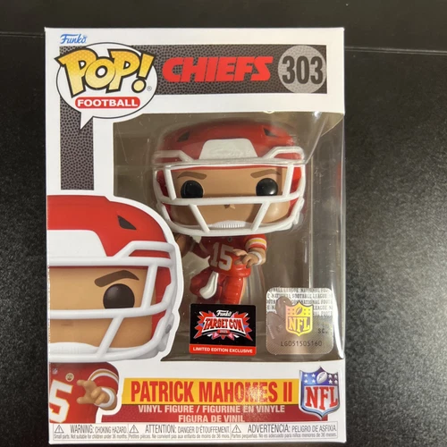 Funko Exclusive NFL Pop! Patrick Mahomes II (Red and Gold Uniform) #303
