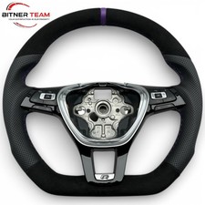 AUSTAUSCH Lenkrad Lederlenkrad Alcantara Vw GOLF 7 5G Multifunktion R-Line