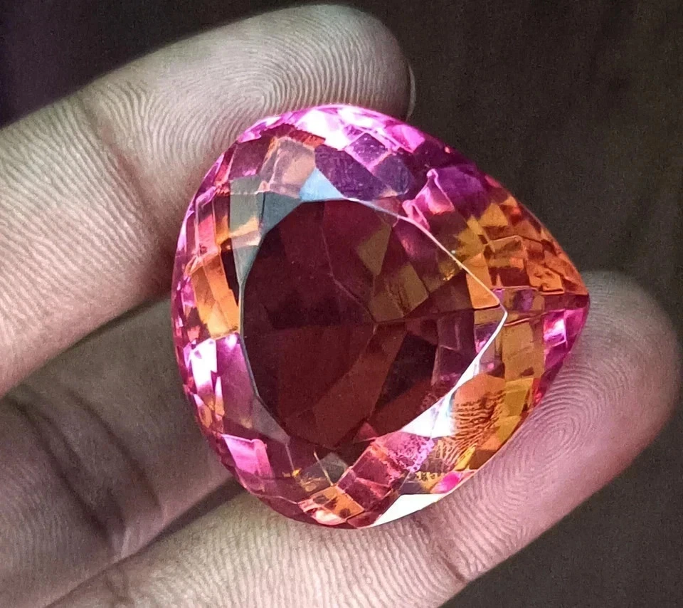 10 Ct Pear Cut Zultanite Flawless 7-Color Change Certified Loose Gemstone - Image 3 of 4