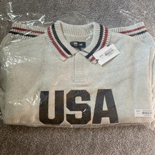 Kith for Team USA Nelson Rugby Sweater Light ...
