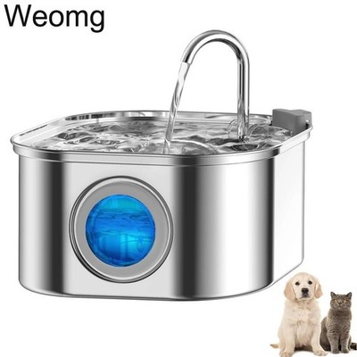 Smart Pet Wasserspender 3,2L Edelstahl Katze Hund Trinknapf
