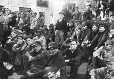 Germany Country Of Rhine Visit Of Dr Ley To Miners 1940 September 12Th Old Photo