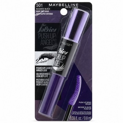 Maybelline Volum' Express Push Up Angel Washable Mascara Blackest Black 501 1PK