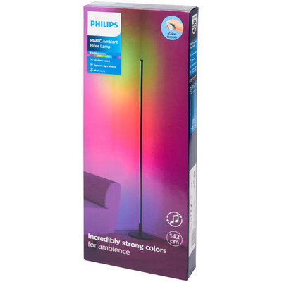   Philips Ambient RGBIC Floor Lamp LED Smart Mood Light Color Changing