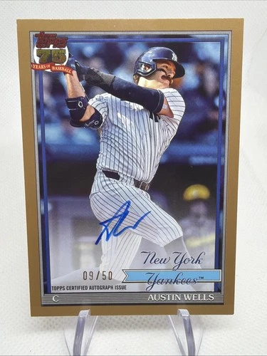 2026 Topps Series 1 Austin Wells Red Foil (RAW)