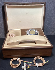 Vintage GTE Executive ROTARY PHONE IN BOX