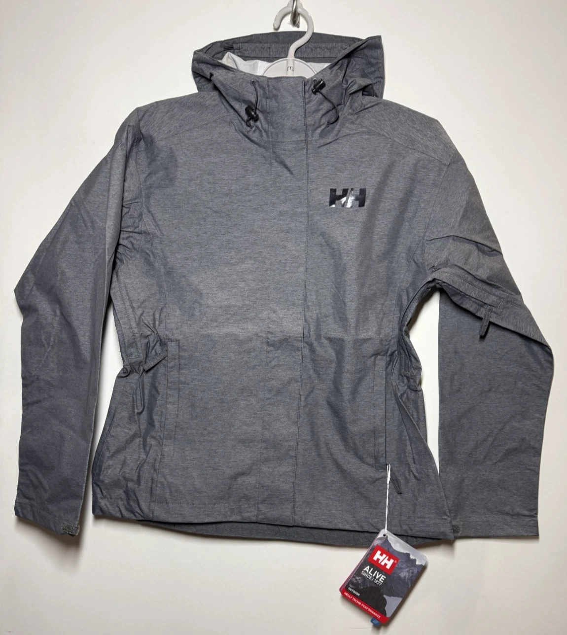 Helly Hansen Nari 2.5L Women's Rain Jacket - Gray Small
Opens in a new window or tab