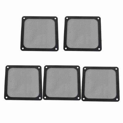 PC Cooler Fan Filter PVC Magnetic Computer Mesh Frame Dust Filter Dustproof SET