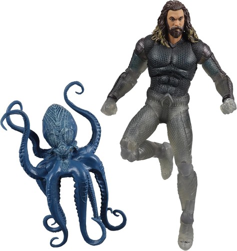 McFarlane Toy DC Multiverse Aquaman Stealth Suit Topo 7" Figur Gold Label - Bild 3 von 9