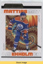 2023-24 Upper Deck Credentials Mandelbrot Fractal Mattias Ekholm #34 READ 8tn