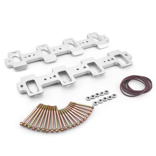 Rectangle Intake Manifold Adapter Plates Kit 551316 For LS1 LS3 LSA ZL1 CTS-V - Picture 5 of 8