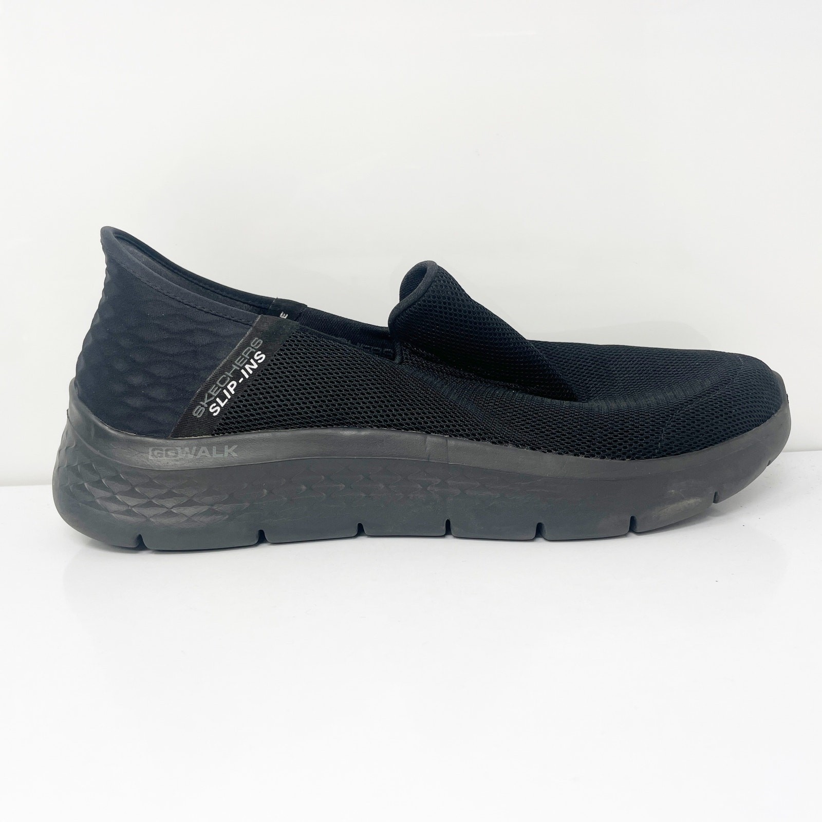 Skechers Mens Go Walk Flex 216491 Black Running Shoes… - Gem