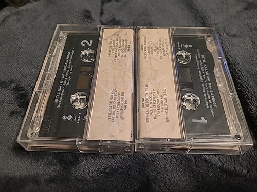 METALLICA LIVE SHIT BINGE & PURGE VINTAGE CASSETTE TAPE RARE 1993 - Vol 1 & 2 - Picture 2 of 4