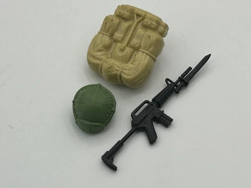 Vintage GI Joe 1983 Airborne Complete Weapon Set
