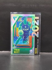Tyrese Maxey Silver Prizm 2020-21 Panini Flux Freshman Year insert #9 Rookie RC