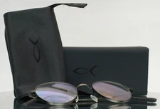 BLACKFIN BF1018 Pacific Big Sur 1580 Gunmetal Unisex Round Eyeglasses 45-21-145