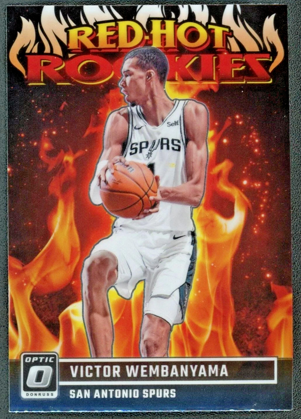 Victor Wembanyama 2023 Optic #2 Red Hot Rookies Price Guide