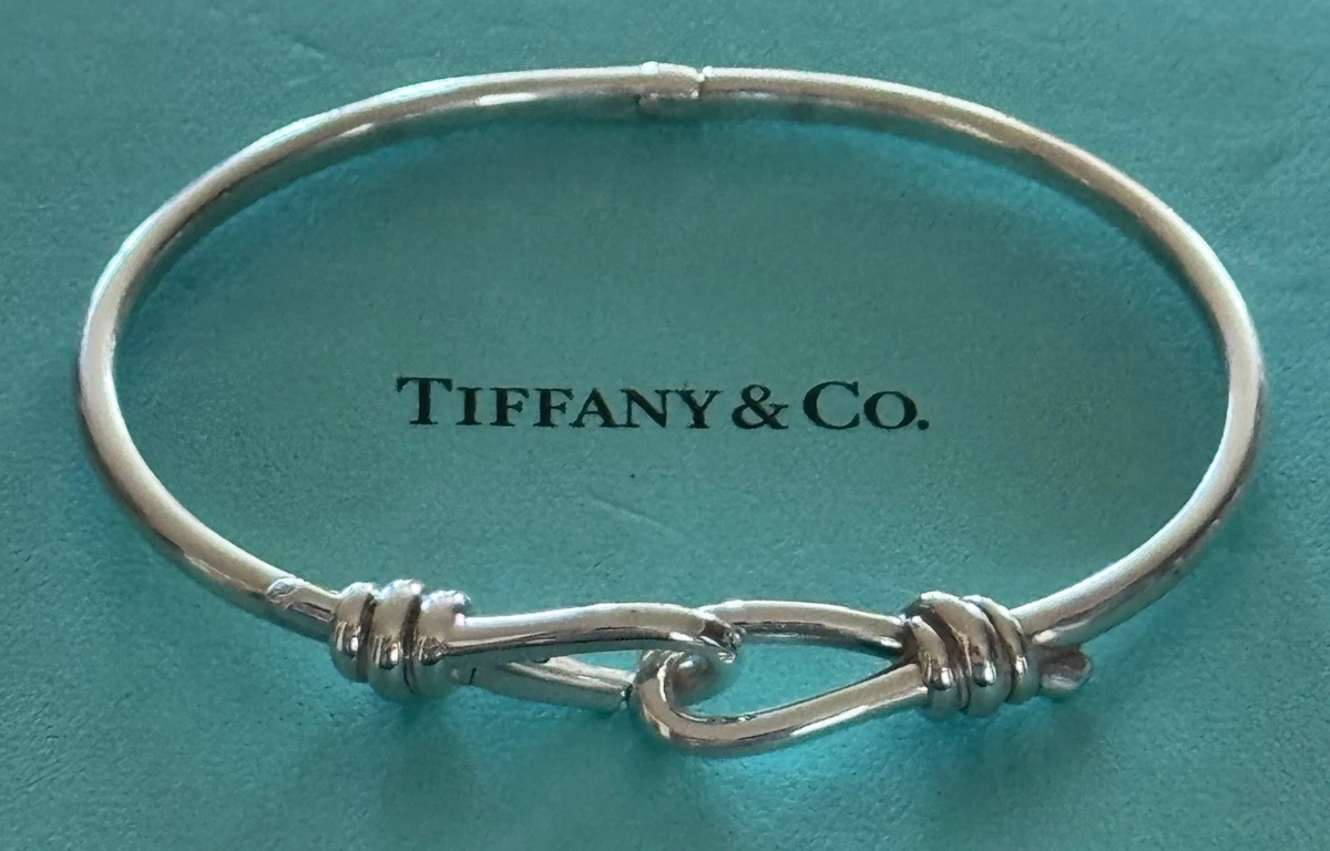 Tiffany & Co. Sterling Silver Fine Bangle Bracelets for Sale