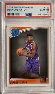Deandre Ayton 2018 Donruss #157 Base Price Guide - Sports