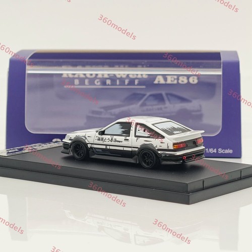 SW 1:64 JDM AE86 Levin RWB Widebody Sports Model Diecast Models Metal Car - Picture 3 of 13