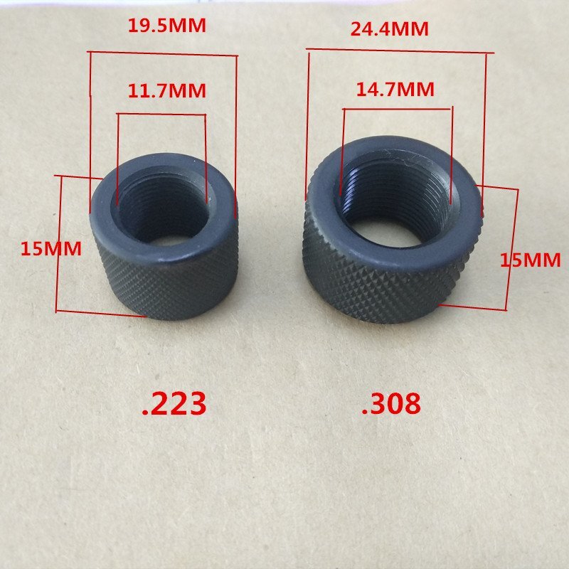 Adaptador Para Muzzle Brake O Supresor RUGER 10/22 - Foto 4