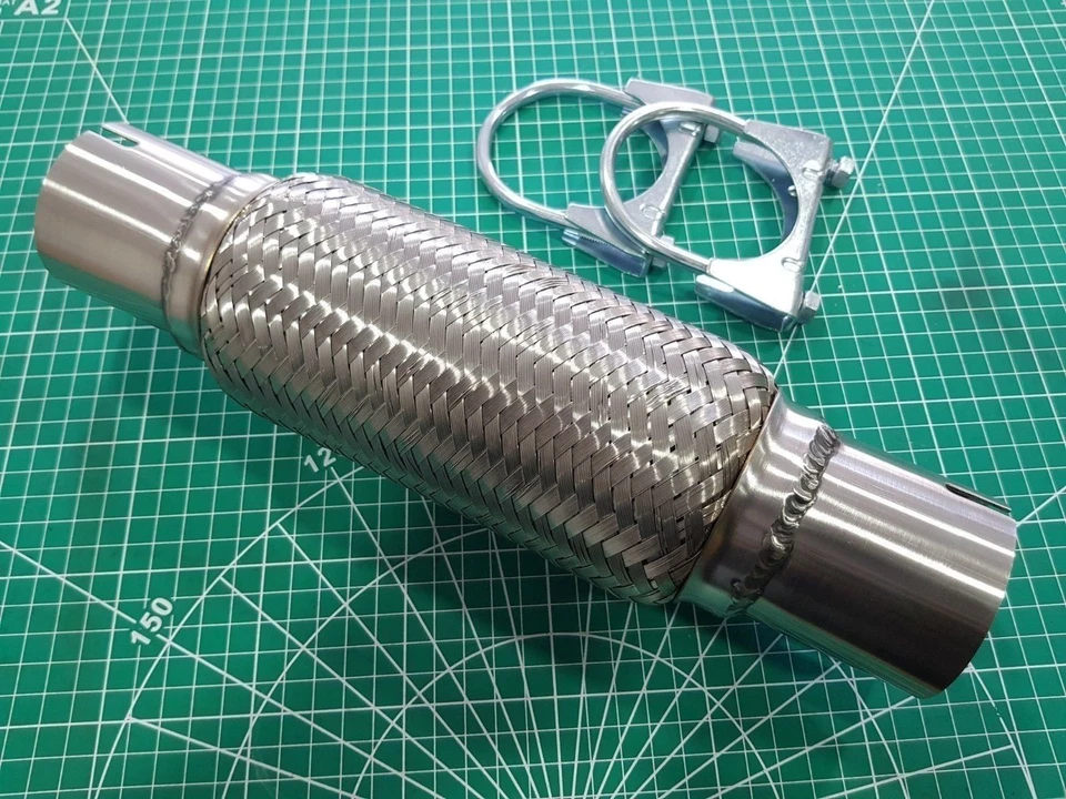 AUDI A3 1.9 TDi 90bhp model Exhaust flexi Repair section cat flex pipe 96-2001 - Image 3 of 3