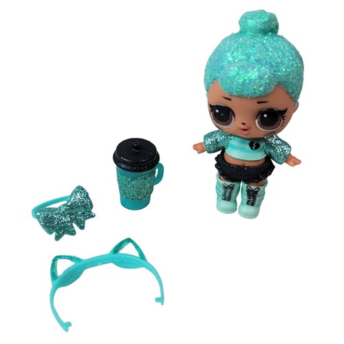 LOL Surprise Troublemaker Doll Access Aqua Glitter Girl 8 Teile Bling Serie 2 MGA - Bild 8 von 9