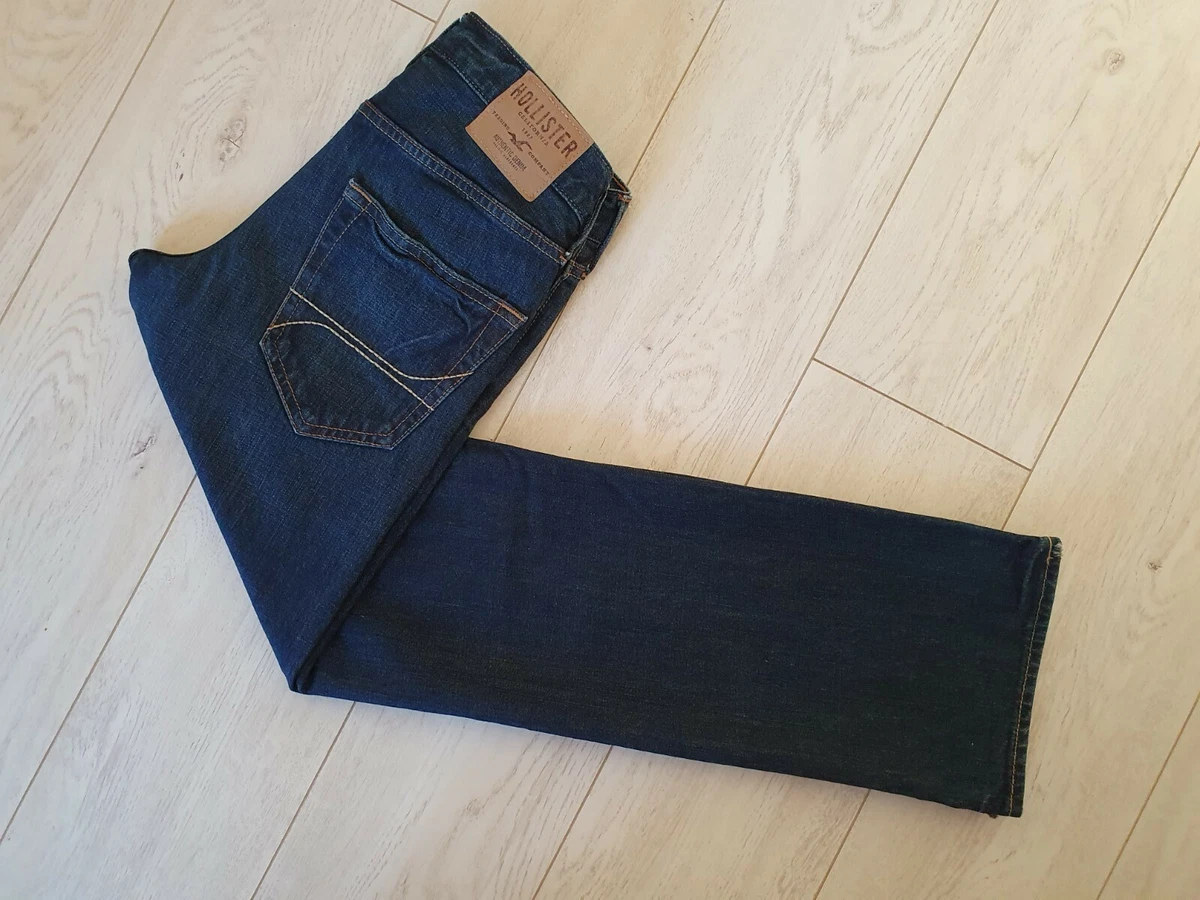 Hollister mens classic straight jeans sale