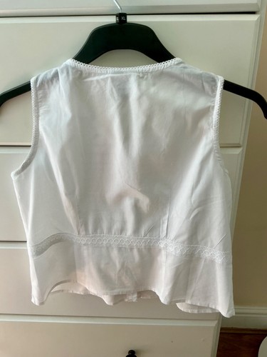 Girls bundle 3 x Next & Tiger Lily summer tops. White and pink. Vgc age 11-12 - Picture 5 of 19