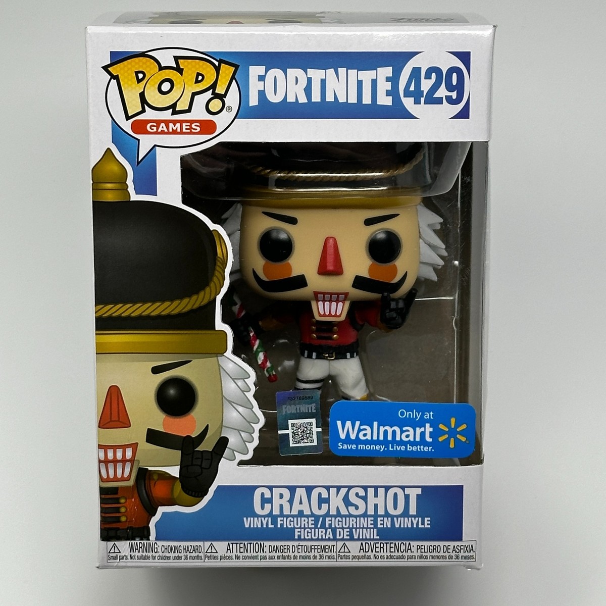 Funko Pop CRACKSHOT Walmart Exclusive FORTNITE Collectible Vinyl