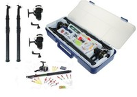 Telescopic Travel Fishing Set For 2 Fishing Accessories Carry Case 1.65m Telescopic Travel Fishing Set For 2 Fishing Accessories Carry Case 1.65m
