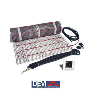 DEVI Fussbodenheizung Dünnbett Set 4 m2 elektrisch 140F0822 Touch