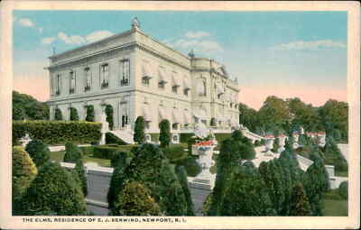 Postcard: THE ELMS, RESIDENCE OF E. J. BERWIND, NEWPORT, R. I.