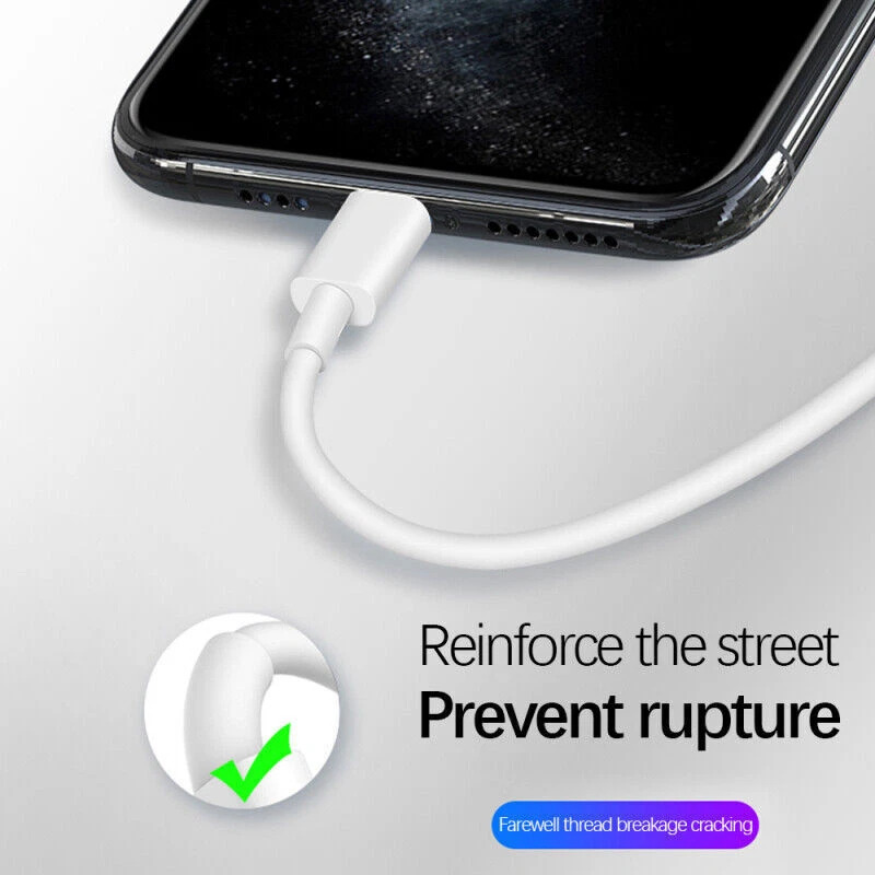 Lote de cables de carga rápida USB-C PD tipo cable USB C para iPhone14 13 12 11 Pro Max XR Foto 2 de 4