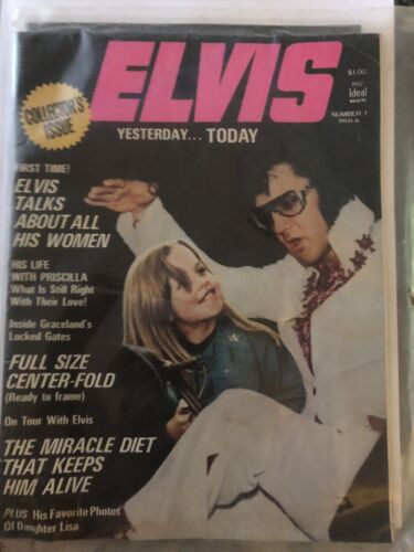 ELVIS - Yesterday...Today - Collector's Issue Number 1 - Ideal Magazine - Picture 1 of 2