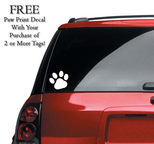 Small Round Disk Pet Dog Cat ID Tags-Custom Engraved Identification Name Tag - Picture 4 of 5